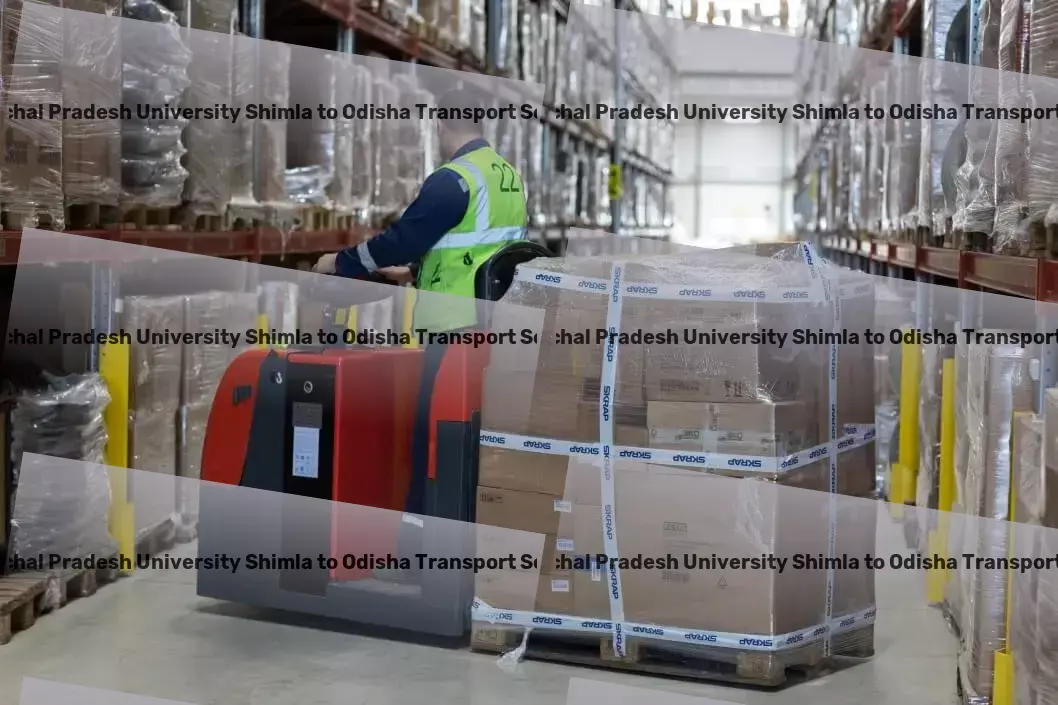 Himachal Pradesh University Shimla to Odisha Packers And Movers Nationwide goods logistics