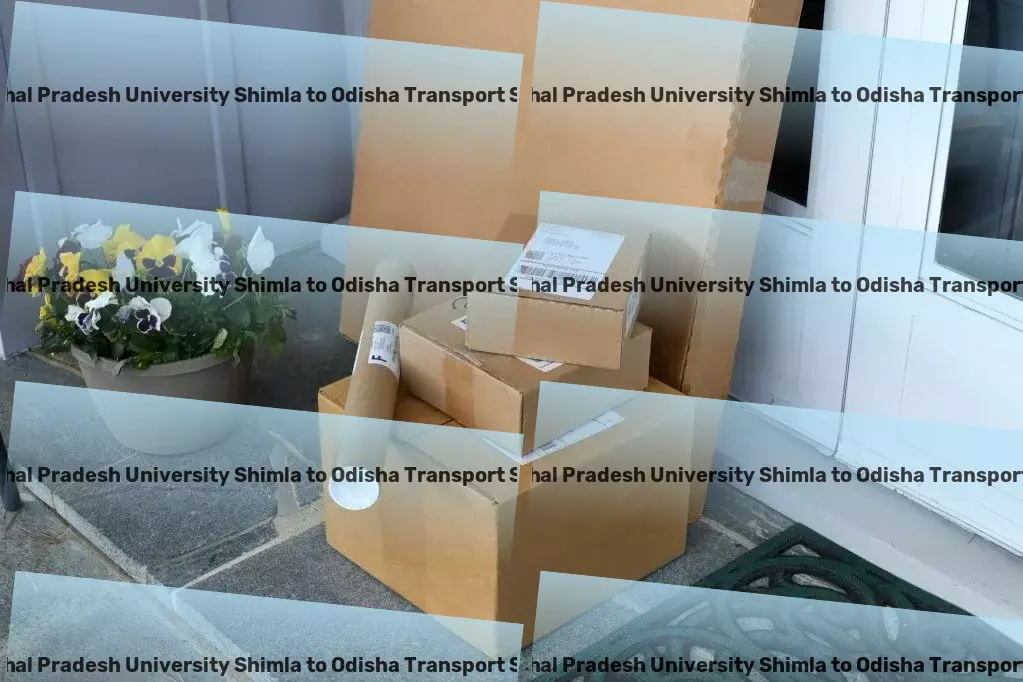 Himachal Pradesh University Shimla to Odisha Packers And Movers Logistic support services