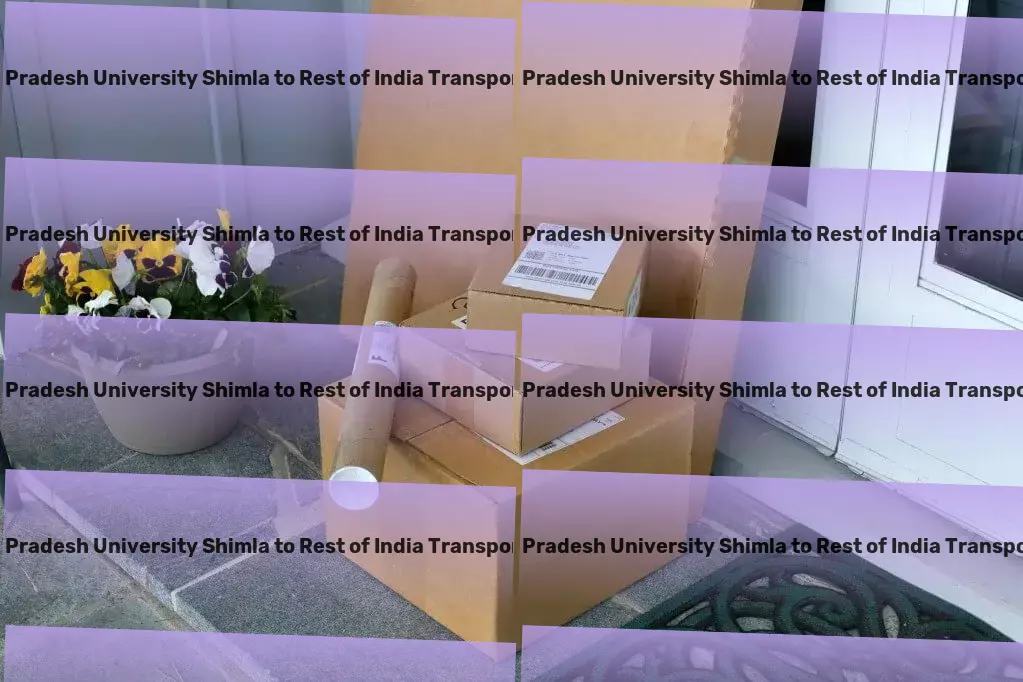 Himachal Pradesh University Shimla to Rest Of India Transport Easing the way goods move across India! - Local goods shipment solutions